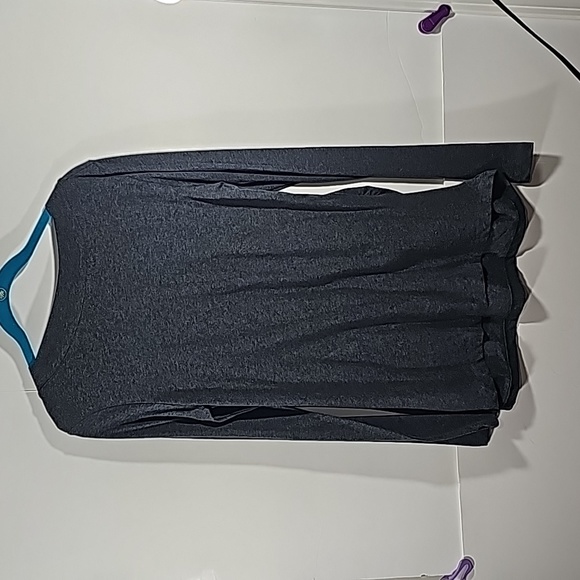 Ambiance Maternity Charcoal Gray Long Sleeve Size Large - Picture 4 of 5